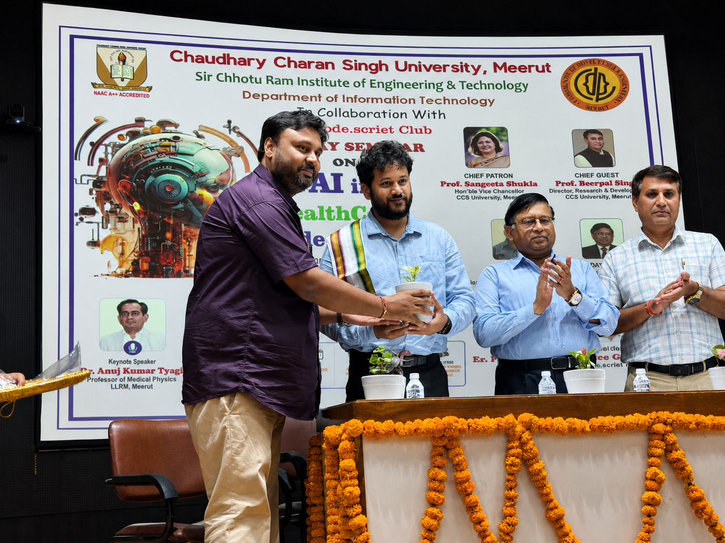 Session at CCSU Meerut