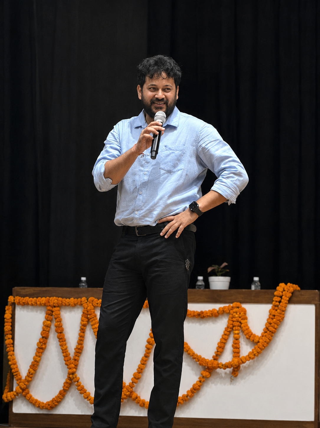 Stage session at IMS Ghaziabad